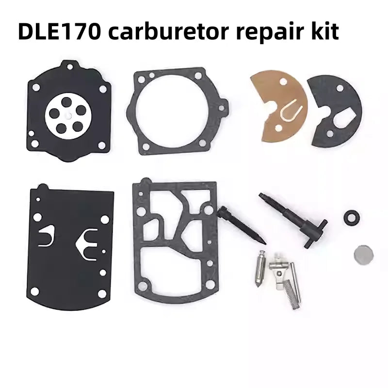 DLE170/170M Engine Original Accessories Replacement Bearings, air filters, spark plug caps, propeller screws, gaskets etc.
