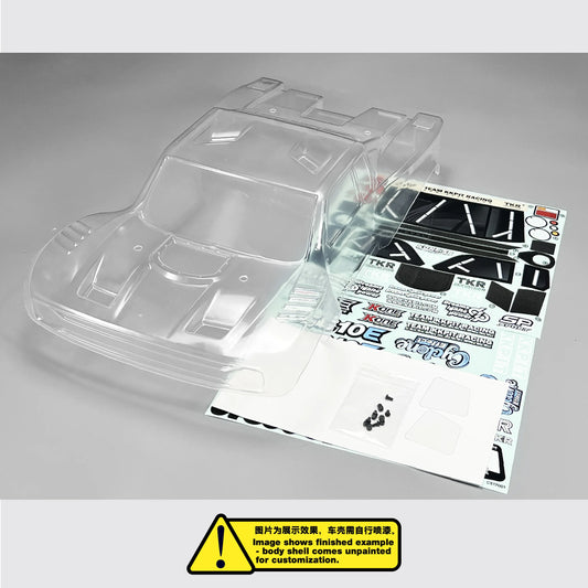 KKPIT-Transparent car shell -1/10 Cyclone Effect SHORT COURSE rc car -71026