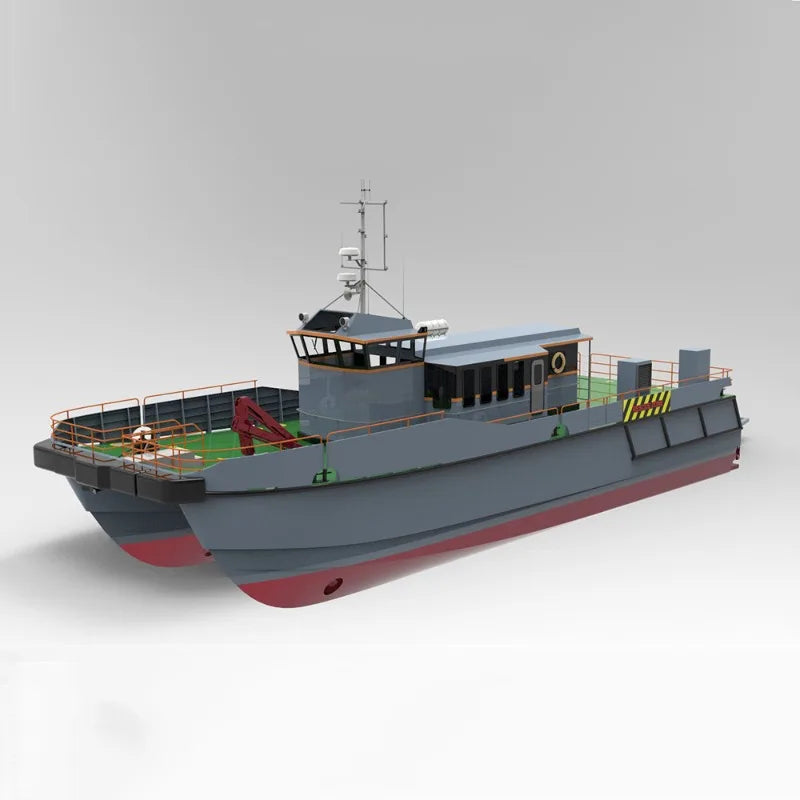 3D Printing Dual-body Operation Remote Control Boat kit 88cm length