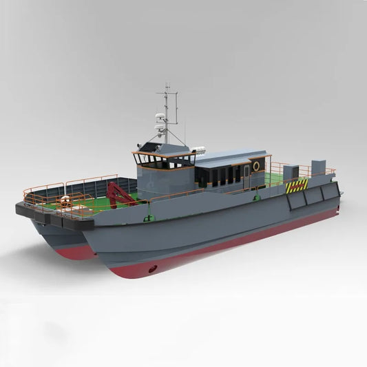 3D Printing Dual-body Operation Remote Control Boat kit 88cm length