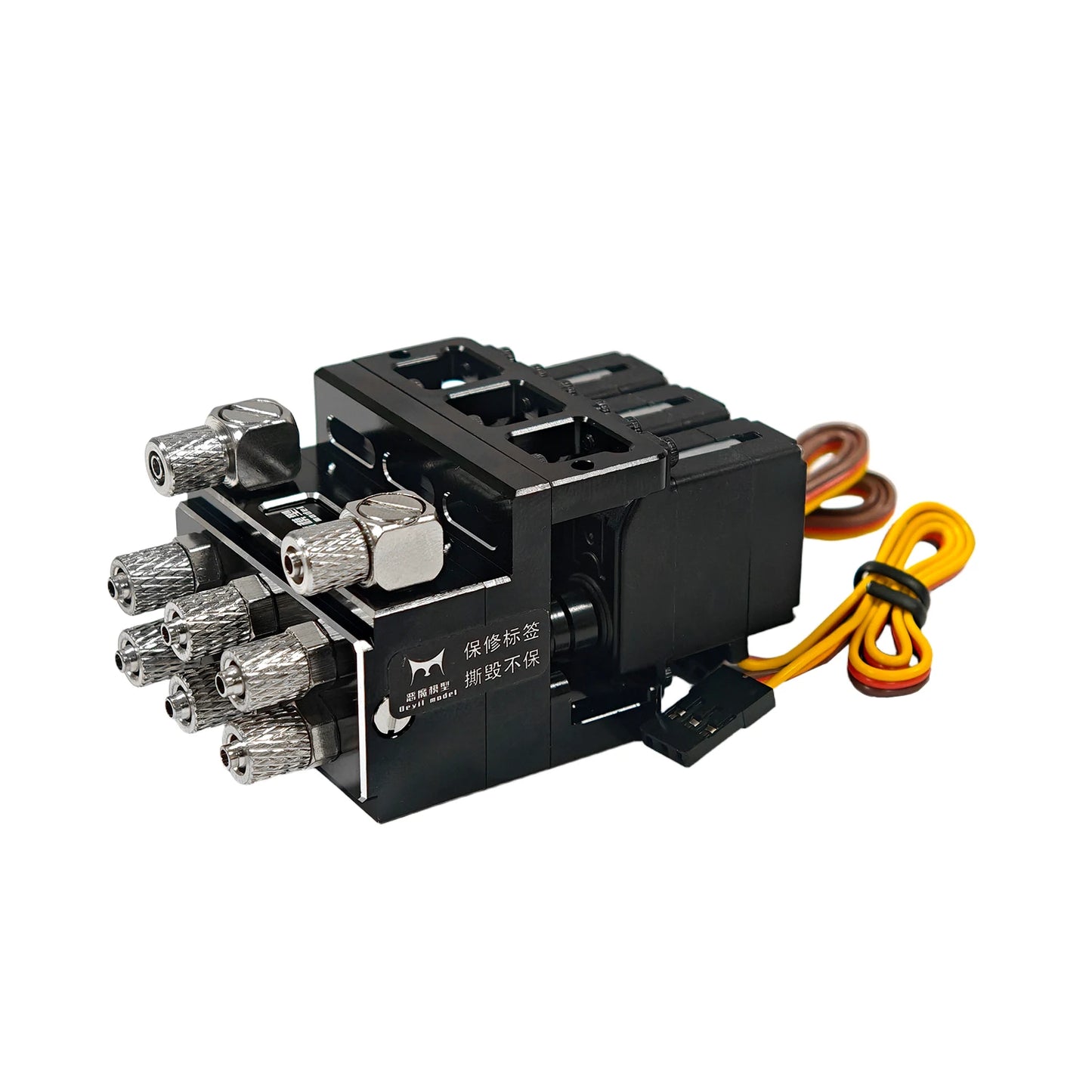 Devil Model 5MPA 3CH Hydraulic Directional Valve for 1/14 Rc Hydraulic Excavator Loader DIY
