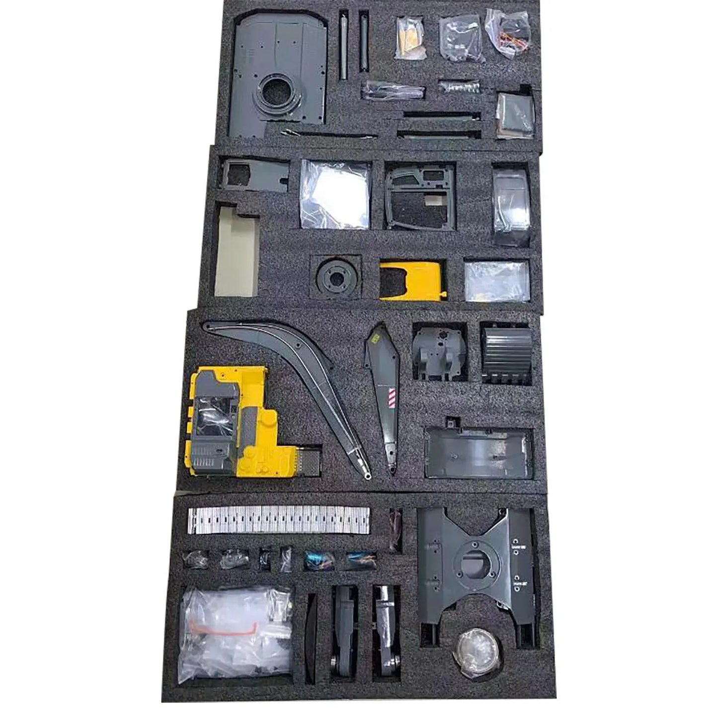 Double E EC160E 1/14 Alloy RC Hydraulic Excavator Unassembled Kit