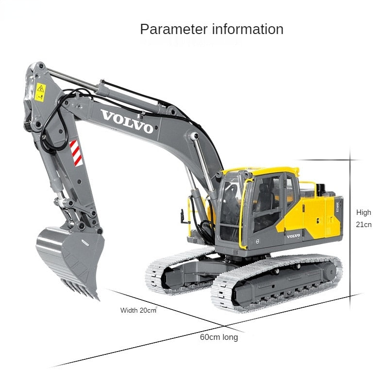 1/14 Double E E010  E111 Hydraulic Excavator Full Metal RC Excavator RTR