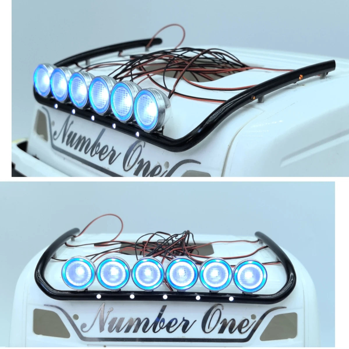 LED Roof Light Voltage 3V for 1/14 Tamiya RC Truck Scania 770s 56371 Volvo 56360 Toy
