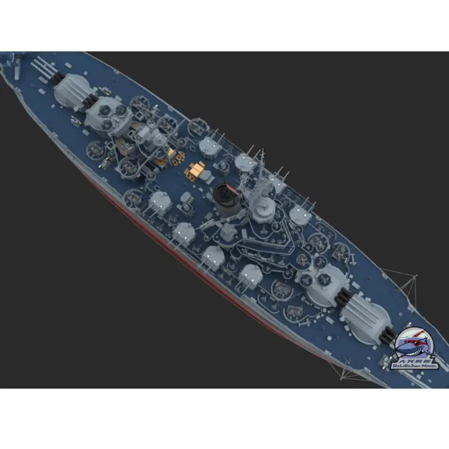 CY MODEL CY103PRO 1/350 USS BB-38 Pennsylvania Professional Version w/soldier Battleship MODEL KIT