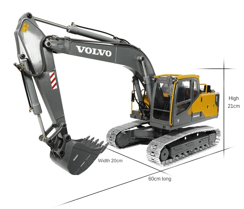 1/14 Double E E010  E111 Hydraulic Excavator Full Metal RC Excavator RTR