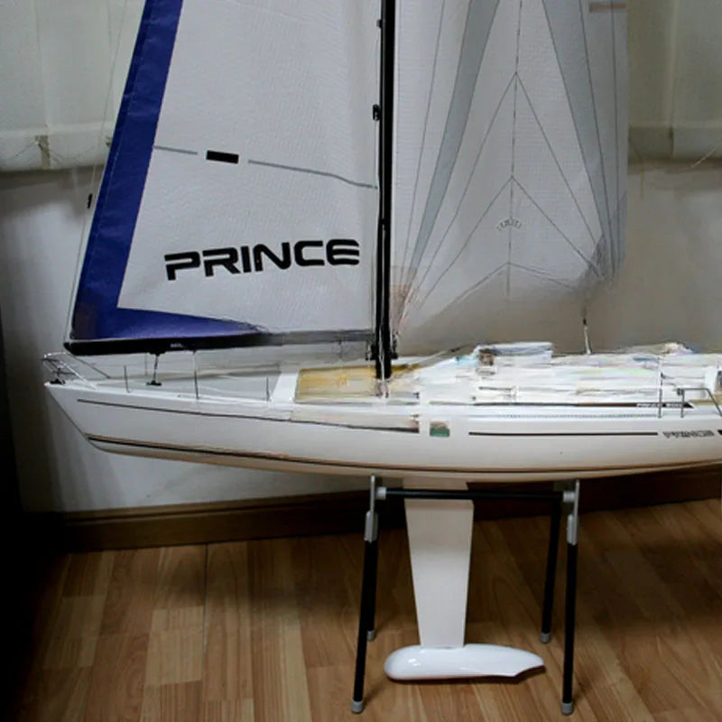 Prince 900 Remote Control Fiberglass Hull Wind  Sailboat  RTR