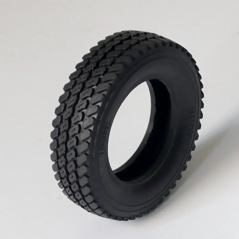 JDMODEL JDM-9D RC Towing Tire 75mm Narrow Tire Towing Carriage 1/14 for  Tamiya Rc Truck Trailer 32pcs