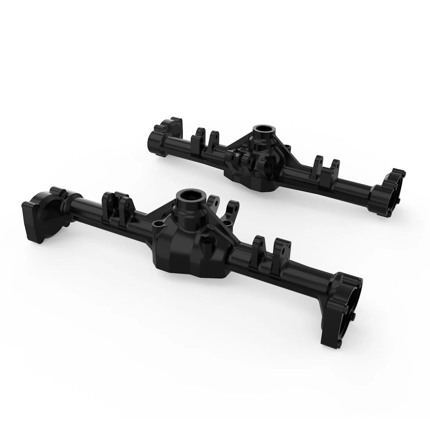 Rlaarlo MK07/JK07 Pro Metal Upgraded Parts Aluminum Alloy Front and Rear Axle Housing Black