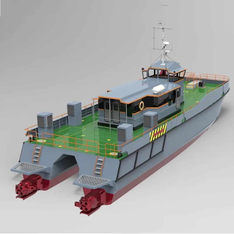 3D Printing Dual-body Operation Remote Control Boat kit 88cm length