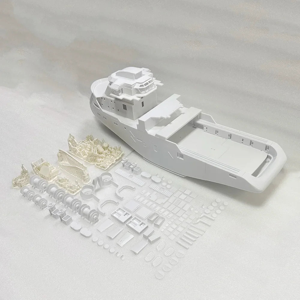 1/100 3D Printed  Ocean-going Seafarer Boat KIT  88cm