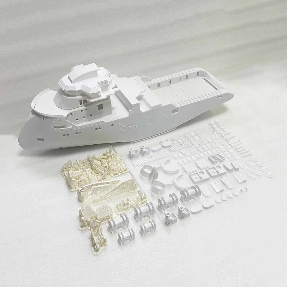 1/100 3D Printed  Ocean-going Seafarer Boat KIT  88cm
