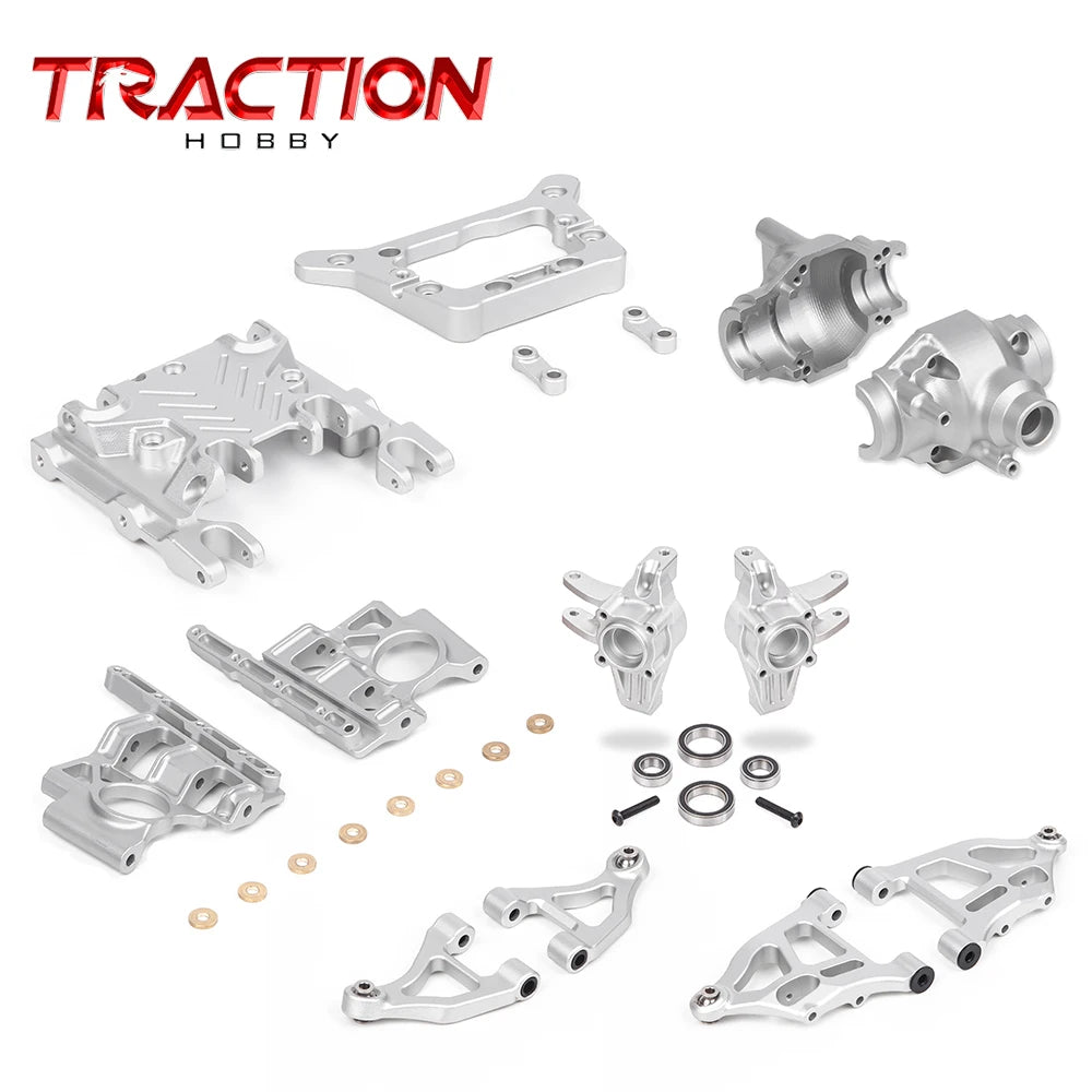 TRACTION HOBBY KM  Metal Swing Arm Base Chassis for TANK300 F150 1/8 RC CAR