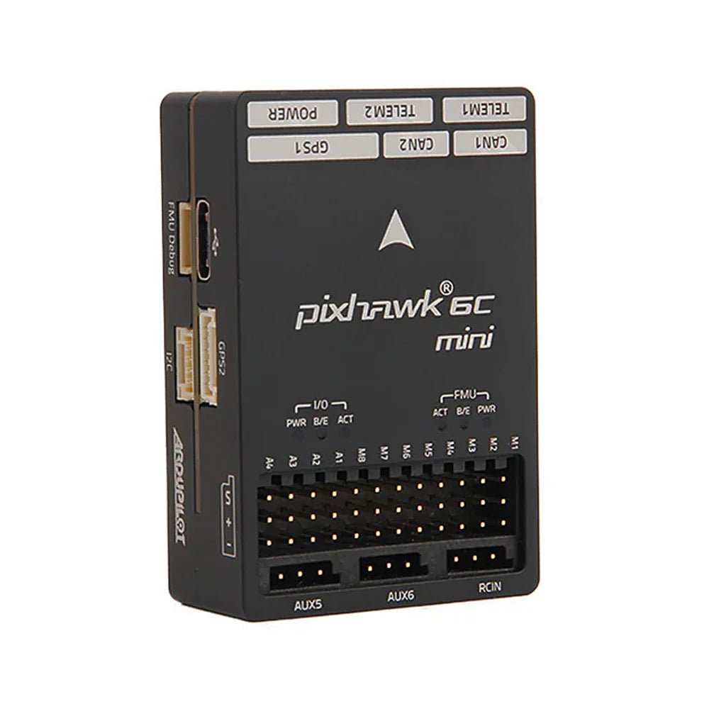 Holybro Pixhawk 6C Mini-Model B Flight Controller STM32H743 With PM02 V3 / PM06 Power Module  M9N / M10 GPS for RC FPV Drone