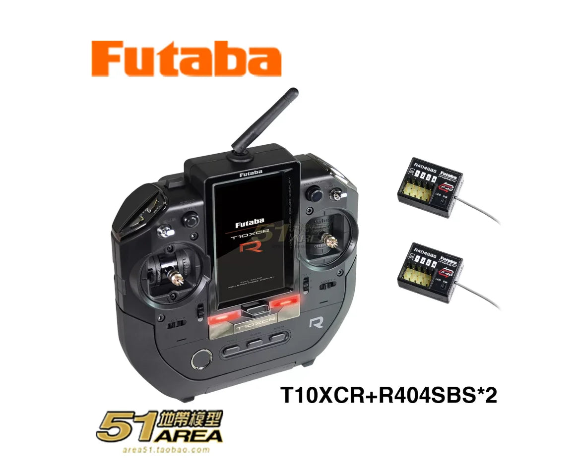 FUTABA T10XCR 10ch Remote Control Transmitter R404SBS