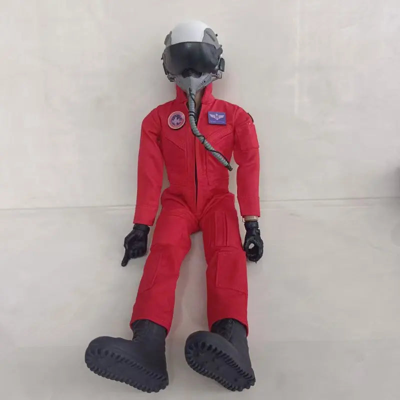 1/6 Fullbody Jet Pilots with Helmet for RC Airplane Pilot Figure Model