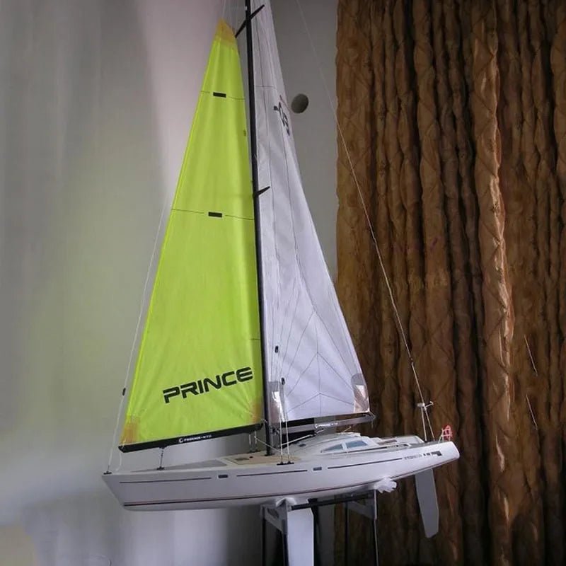 Prince 900 Remote Control Fiberglass Hull Wind  Sailboat  RTR