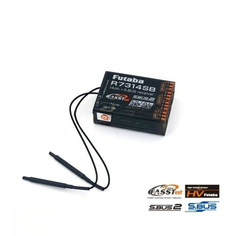 FUTABA R7314SB 2.4G High Gain Antenna High Voltage Receiver Dual Link