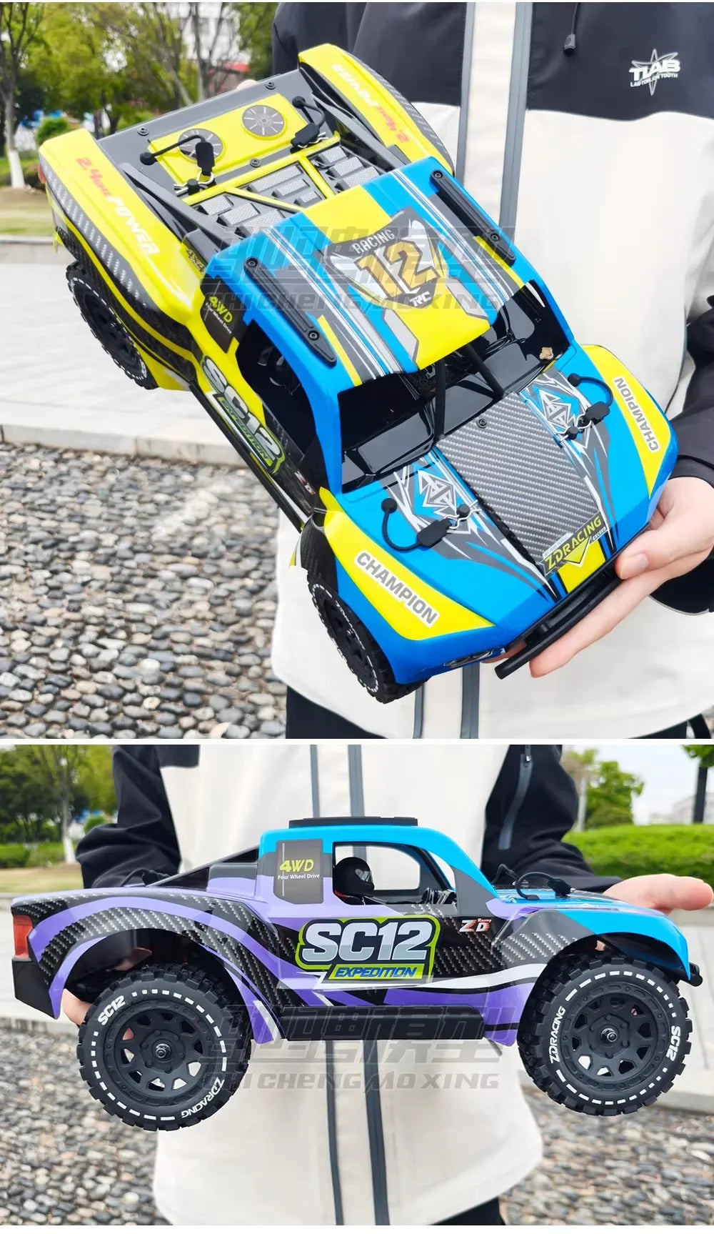 ZD Racing SC12 1/12 4wd Brushless Rc Car RTR