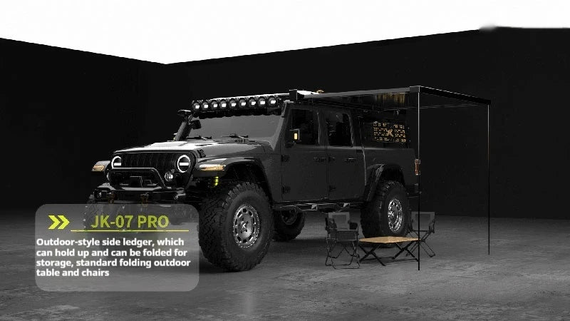 RLAARLO 1/7 Rc Jk07pro Brushless 4wd Remote Control Car RTR
