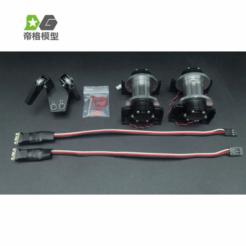 Tow Truck Modification Accessories for 1/14 Tamiya RC Truck 56362 Volvo FH16 750