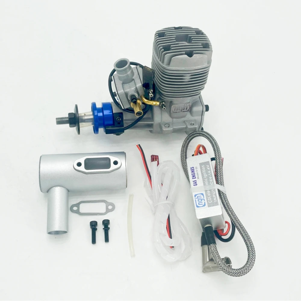 NGH GT17 17CC GT17-Pro Two Stroke Single Cylinder Petrol Engine for RC Model Airplane