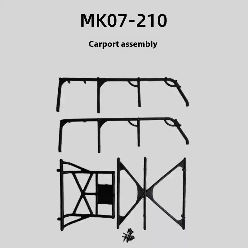 RLAARLO Mk07-200-Mk07-233 Car Shell Light Group Luggage Rack Carport Wheel Arches Repair Parts