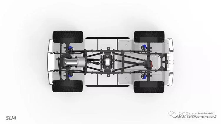 Crossrc 1/10 SU4 Rc 4WD Off Road Climbing Car KIT