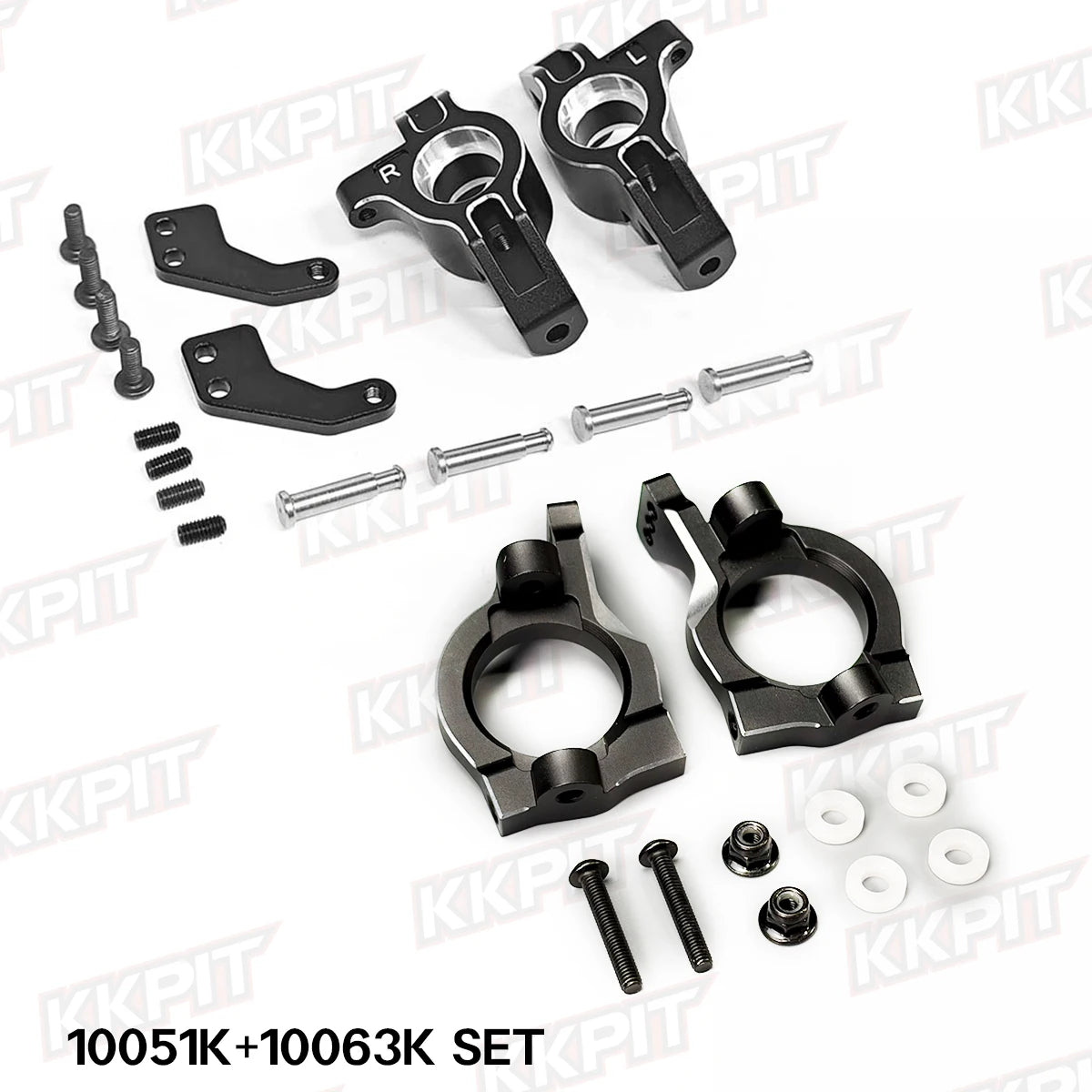 KKPIT-KONE TKR 1/10 RC CAR CNC Spindle Carriers 10051K  10063K