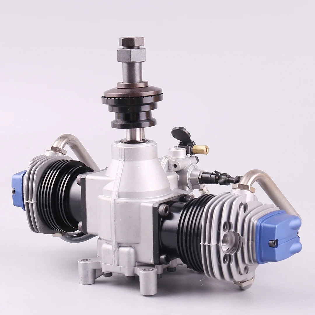 ASP FT160AR Dual Cylinder Methanol Engine Four Stroke for Fixed Wing Remote-Controlled Aircraft
