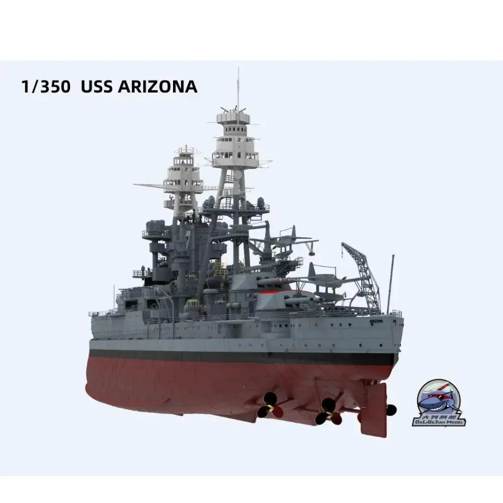 CY MODEL CY102 1/350  USS ARIZONA BB-39 Battle Ship Assembly Model Kit
