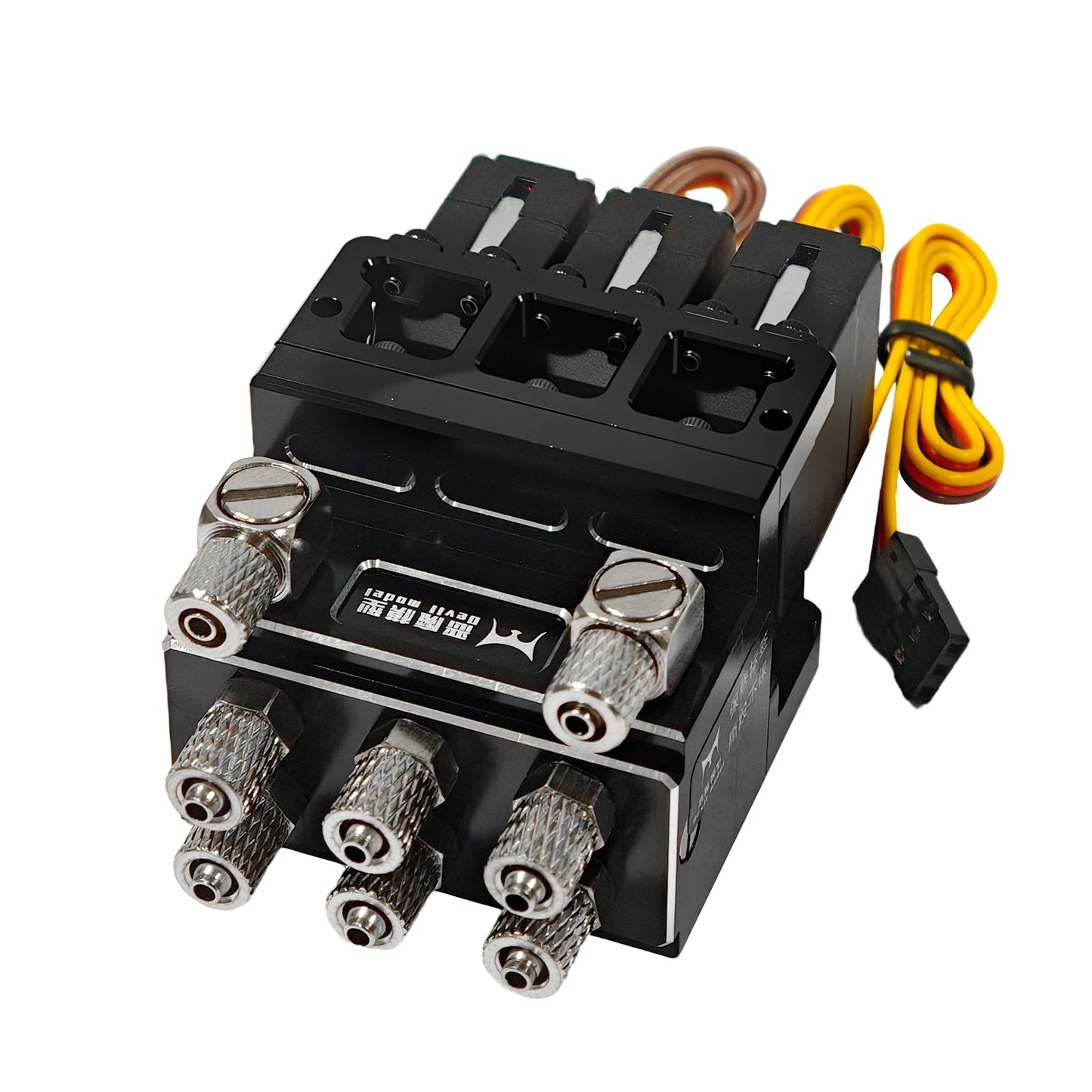 Devil Model 5MPA 3CH Hydraulic Directional Valve for 1/14 Rc Hydraulic Excavator Loader DIY