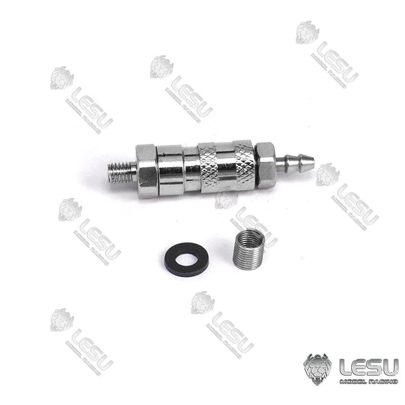 LESU Oil Nozzle Y-1517 High-pressure Quick Disassembly Conversion Joint For RC Hydraulic Excavator