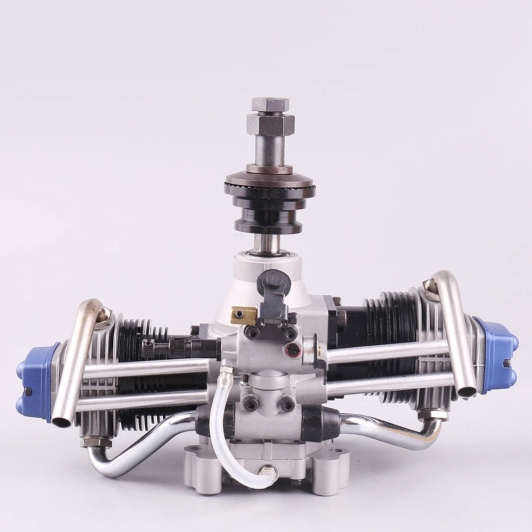 ASP FT160AR Dual Cylinder Methanol Engine Four Stroke for Fixed Wing Remote-Controlled Aircraft