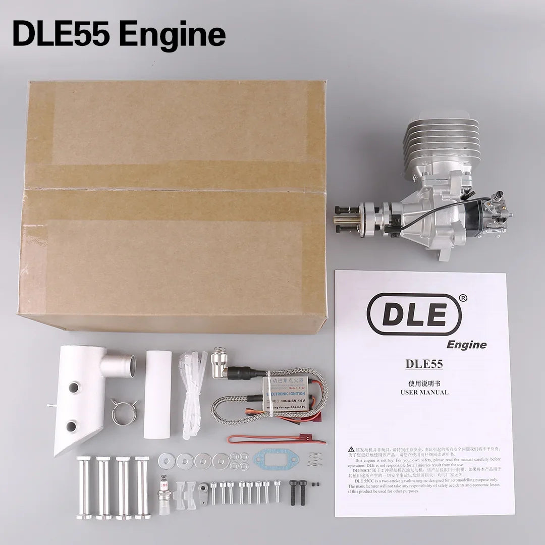 DLE 55 DLE55 Gas Engine for RC Airplane Model Fixed Wing