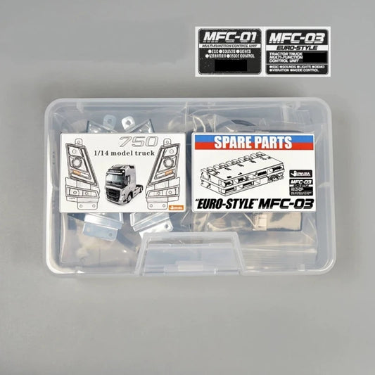 JUWUBA  4 in 1 Light Set Lamp System MFC-03 01 for 1/14 Tamiya RC Tractor VOLVO FH16 750 56362 Toy