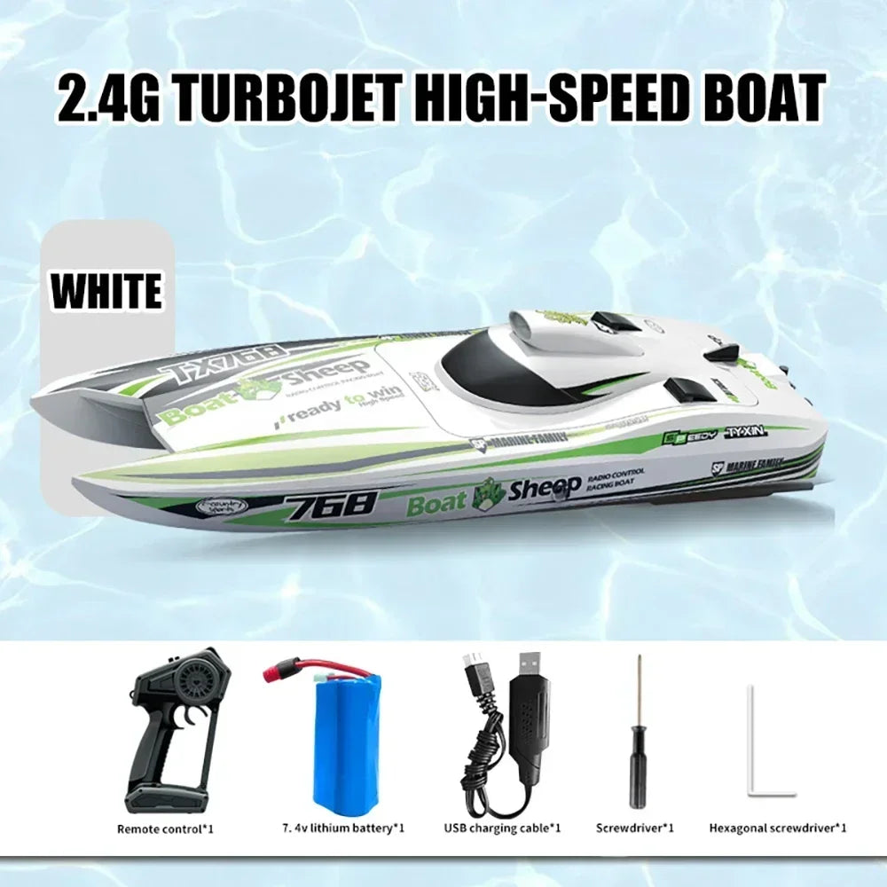 TX768 Vortex Jet  Brushless Remote Control Racing Speedboat 30km/h RTR