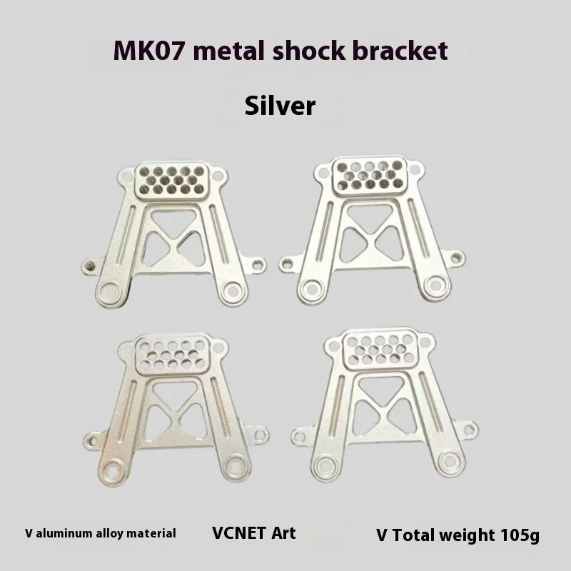 RLAARLO Mk07 Jk07pro Op Part Metal Accessories Armor Weight C Seat Steering Cup Bridge Cover Front Bar Differential Shell