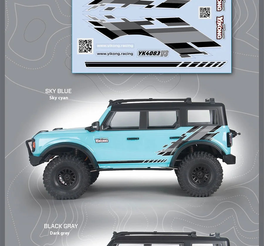 YIKONG YK4083 V3 1/8 4wd Rc Car RTR