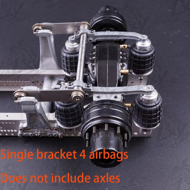 Lxyrc Metal 4 Air Bag Suspension 8 Air Bag Suspension for 1/14 Tamiya RC Truck