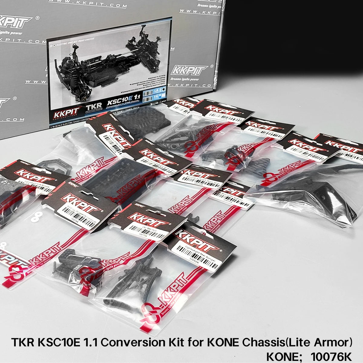 KKPIT-KONE  TKR KSC10E 1.1 Conversion Kit for KONE Chassis-10076K/10077K