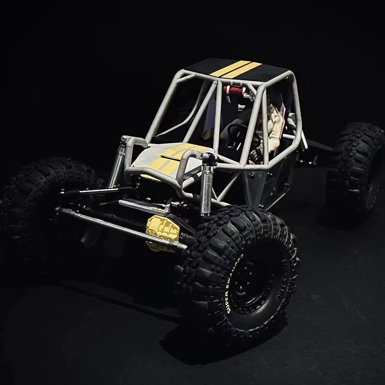 GOZ  Rock Crawler Tube Frame for 1/10 SCX10 VP F9 F10 Capra H10 Rc Car OP