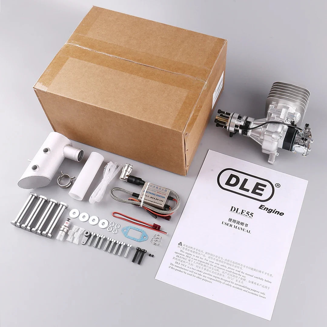 DLE 55 DLE55 Gas Engine for RC Airplane Model Fixed Wing