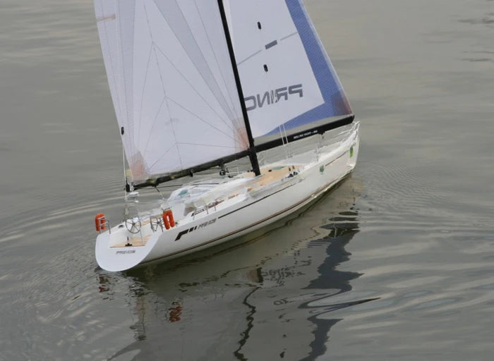 Prince 900 Remote Control Fiberglass Hull Wind  Sailboat  RTR