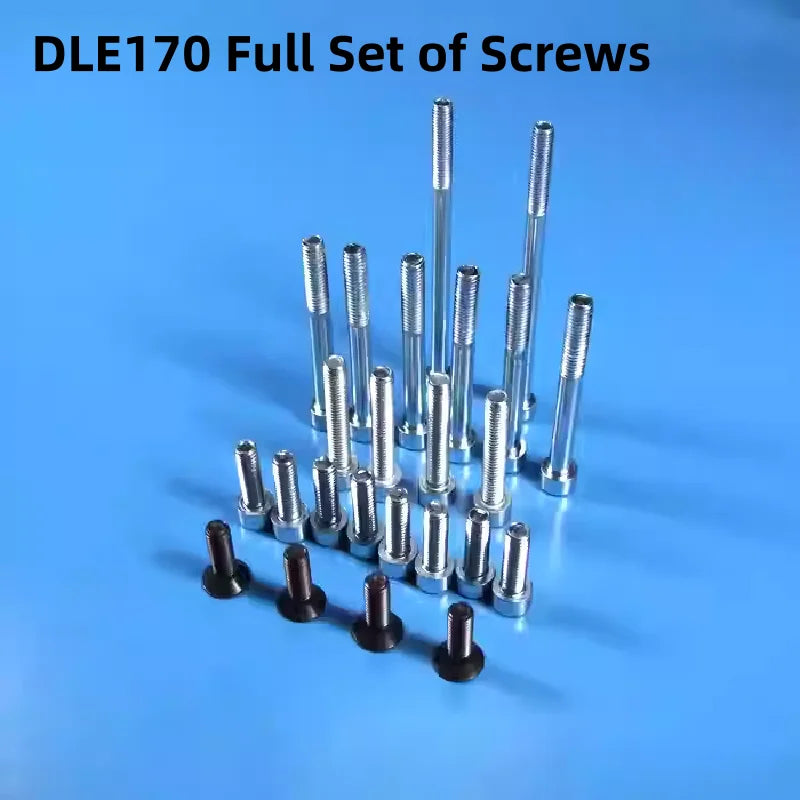 DLE170/170M Engine Original Accessories Replacement Bearings, air filters, spark plug caps, propeller screws, gaskets etc.