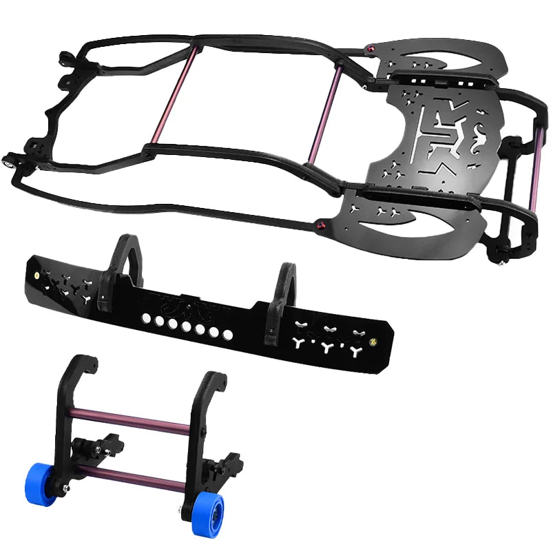 Assembly Roll Frame Shell Based Roll Cage and Wheelie Bar Set for 1/7 ARRMA RC MOJAVE 6S EXB Desert Truck Car