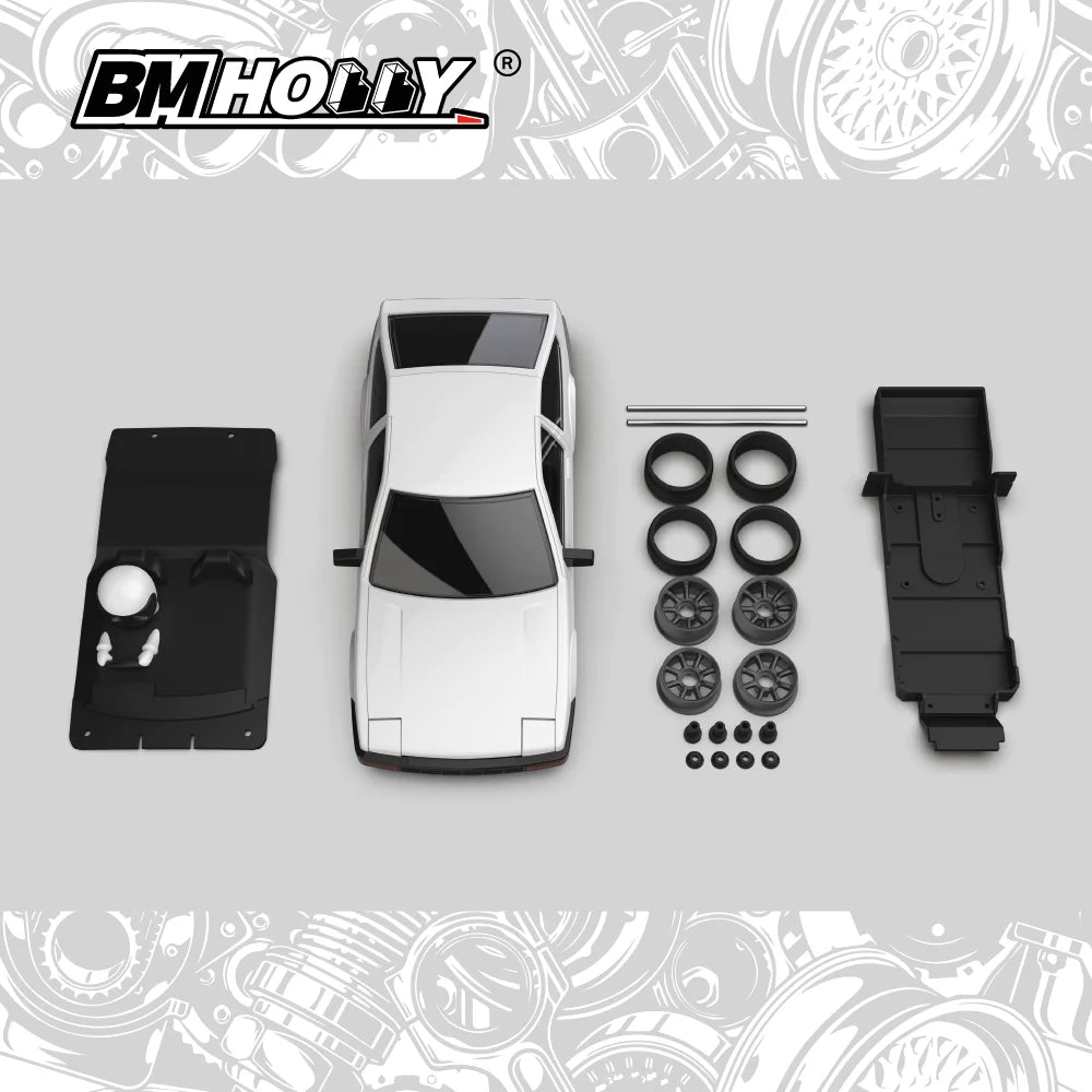 BMHOBBY FLD-AE86 FLD-S13 Shell for BMRX-FLD 1/28 RC DIRFT CAR OP