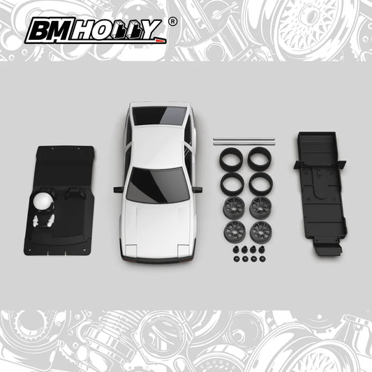 BMHOBBY FLD-AE86 FLD-S13 Shell for BMRX-FLD 1/28 RC DIRFT CAR OP