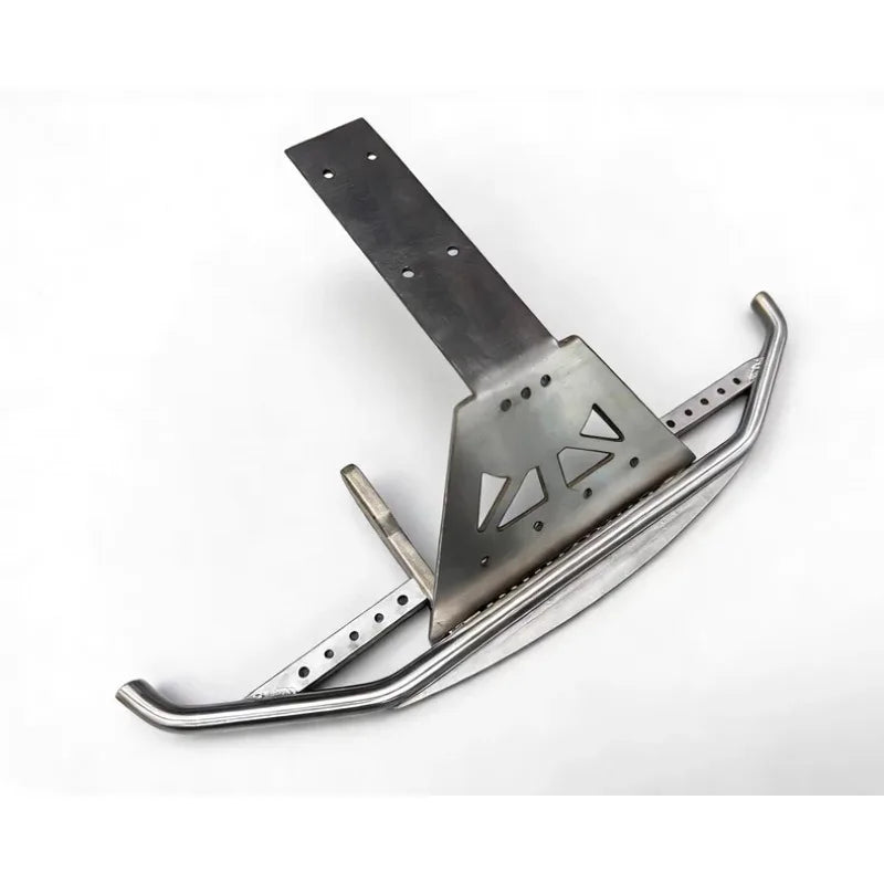 Stainless Steel  Front Bumper FOR TRACTION HOBBY 1/8 KM RAM 1500 RC Crawler CAR