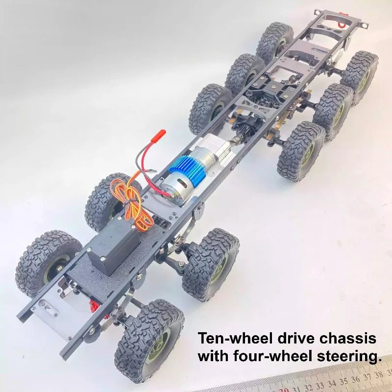 10X10 8x8 RC Metal Chassis Frame for 1/16 Wpl Rc Truck Op Diy